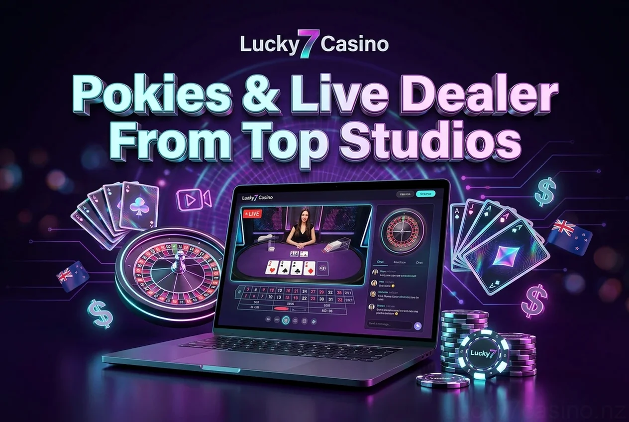 Pokies & Live DealerFrom Top Studios